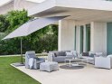 Cane-Line - HYDE LUXE parasol med tilt / 3x3 m