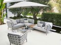 Cane-Line - HYDE LUXE parasol med tilt / 3x3 m