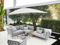 Cane-Line - HYDE LUXE parasol med tilt / 3x3 m