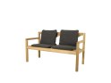 Cane-line - GRACE 55600 2-pers. havebænk i teak